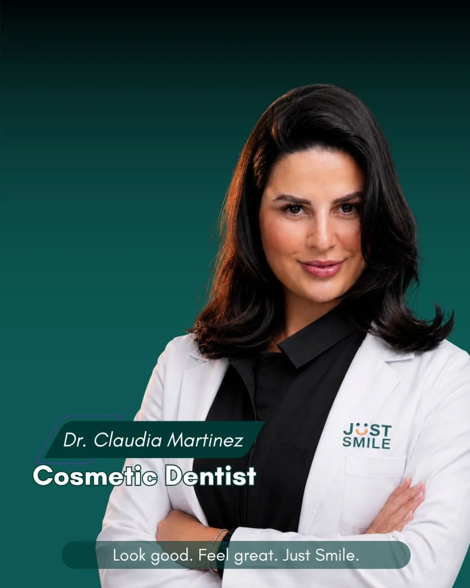 Dr. Claudia Martinez, cosmetic dentist at Just Smile Miami