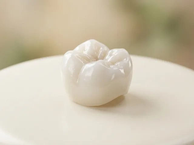 Corona de porcelana personalizada fabricada y del color del diente